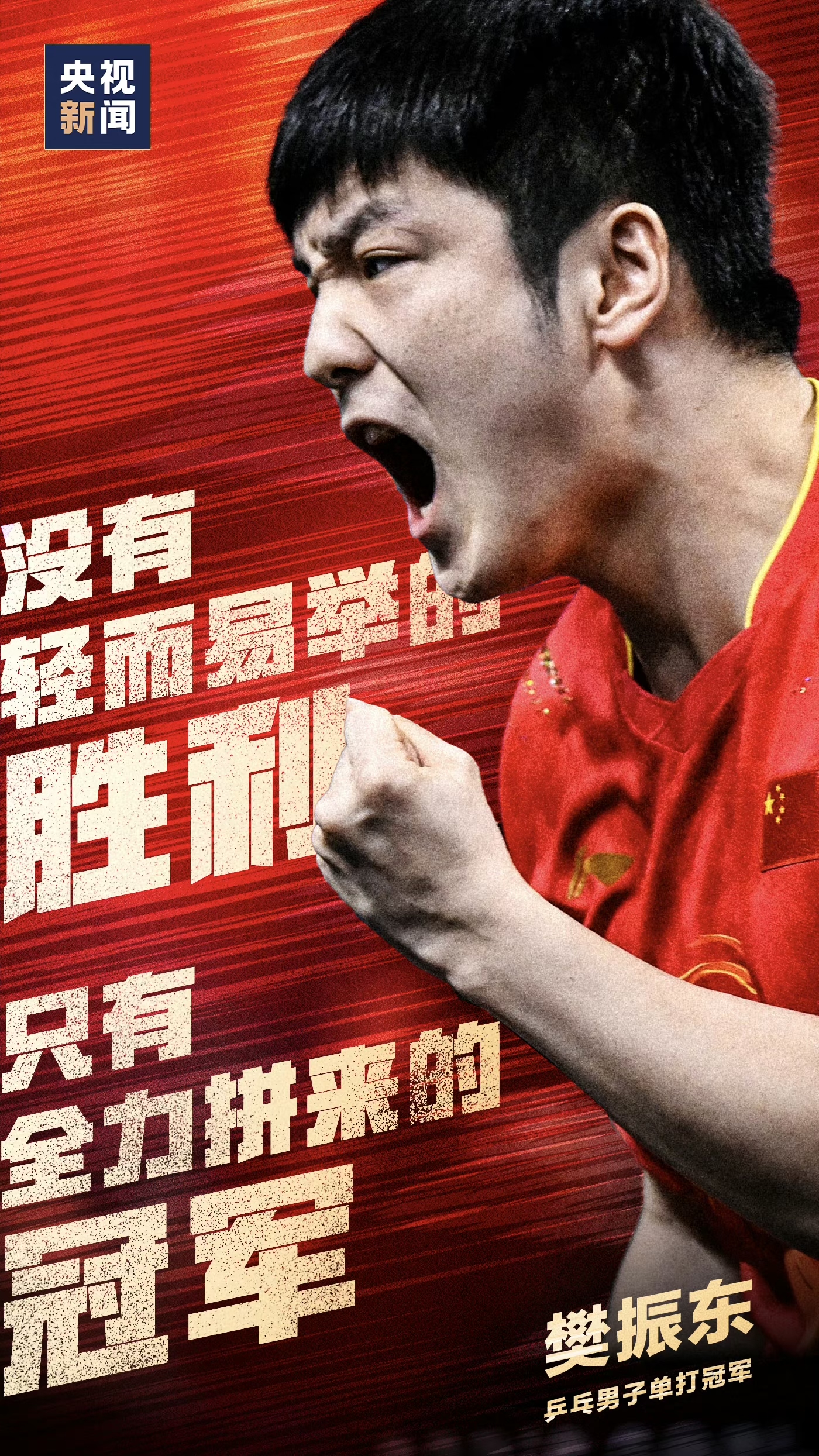 选手们为国争光，奋力拼搏向世界展示实力的简单介绍