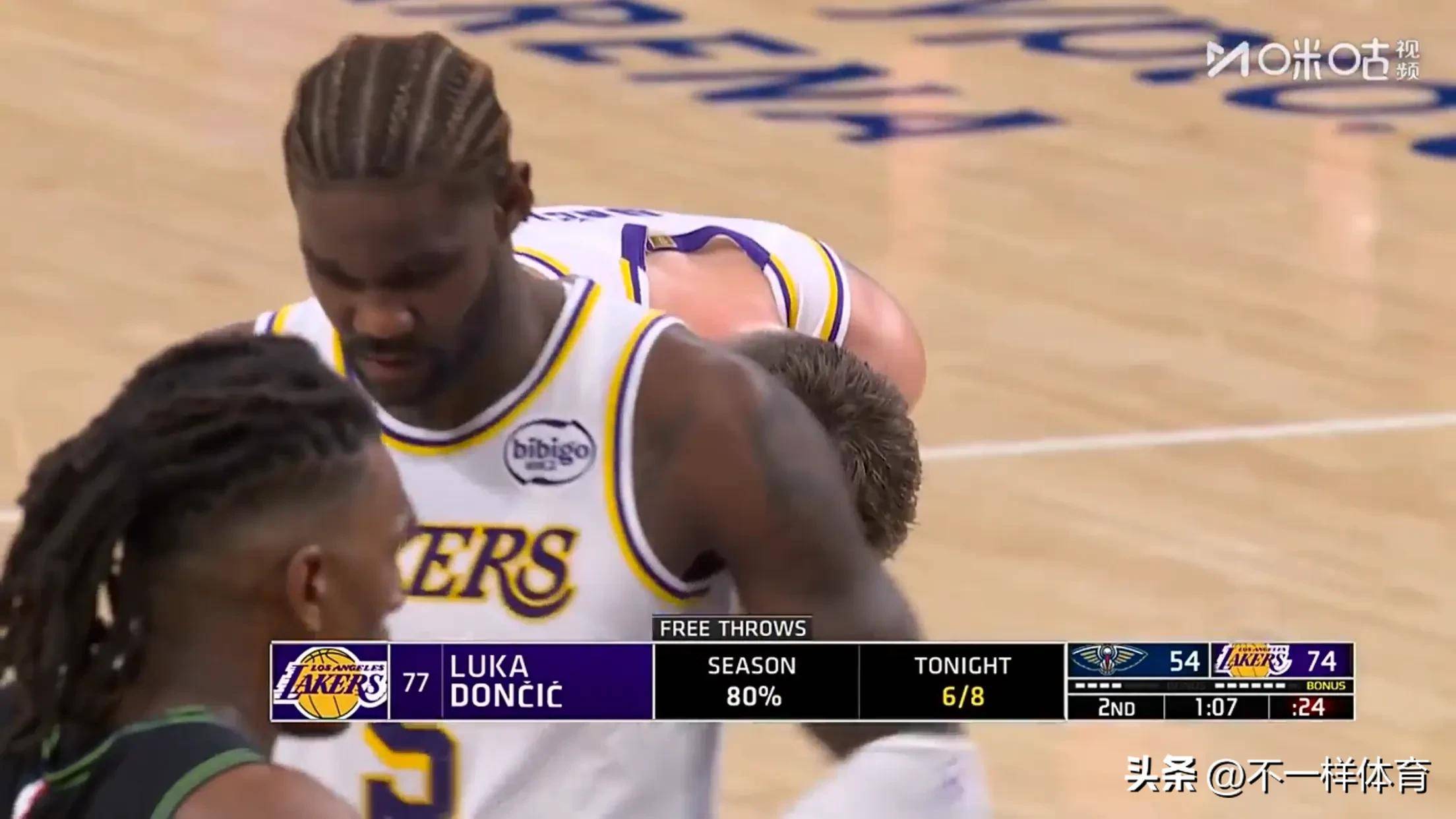 关于辽宁队轻取湖人，保罗统治全场的信息